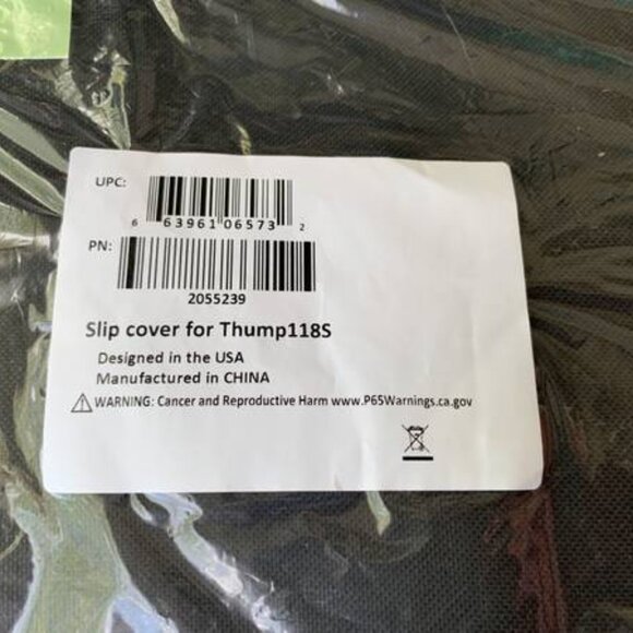 NEW! Mackie Slip Cover for Thump118S Subwoofer or Speaker - Picture 3 of 4